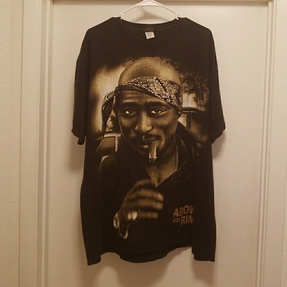Rare Vintage 1994 Tupac Above The Rim T Shirt XL